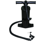 Hand pump for Air Pole swags, by Kulkyne